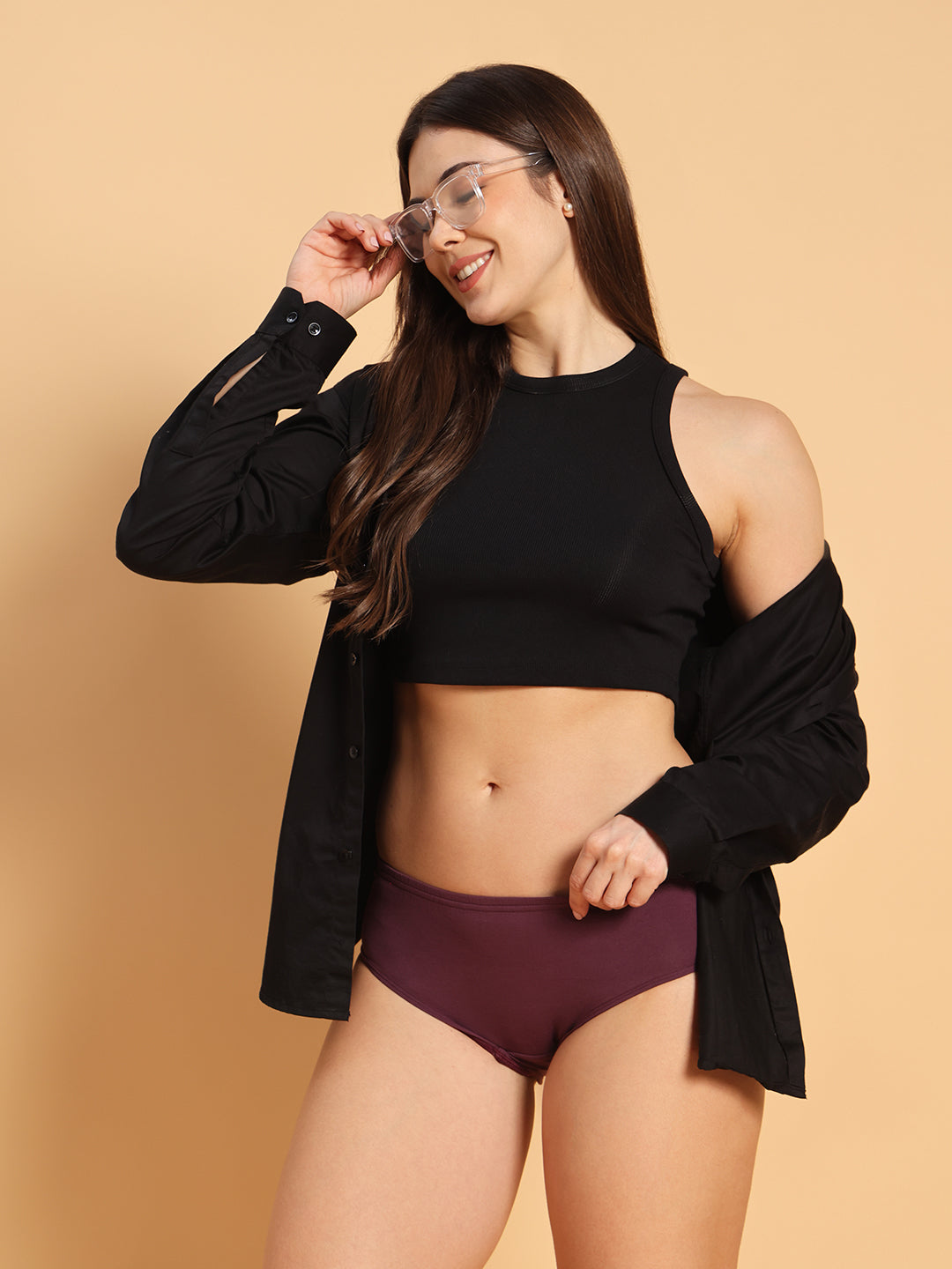 The Wine Purple Panty