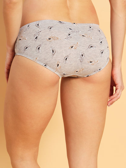 The Feather Print Panty