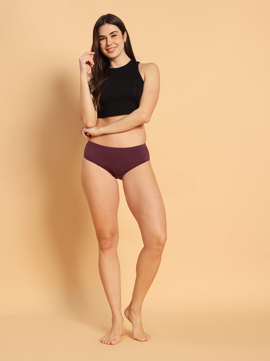 The Wine Purple Panty