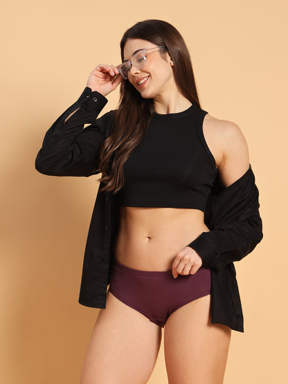 The Wine Purple Panty